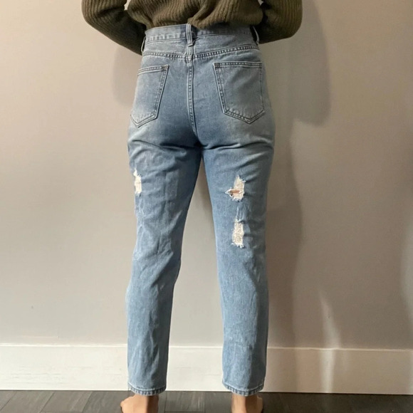 ๐ 90s Vibes Princess Polly Distressed High Waisted Jeans - Women's Size 10๐ - Picture 5 of 10
